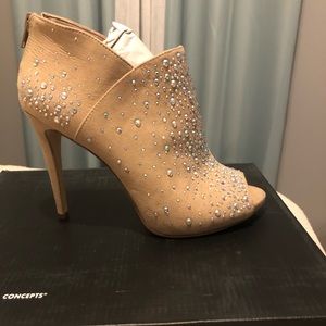Rhinestone heels
